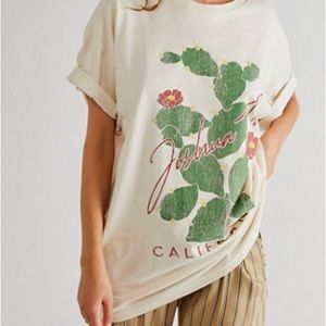 Free People Joshua Tree Oversized Tee
